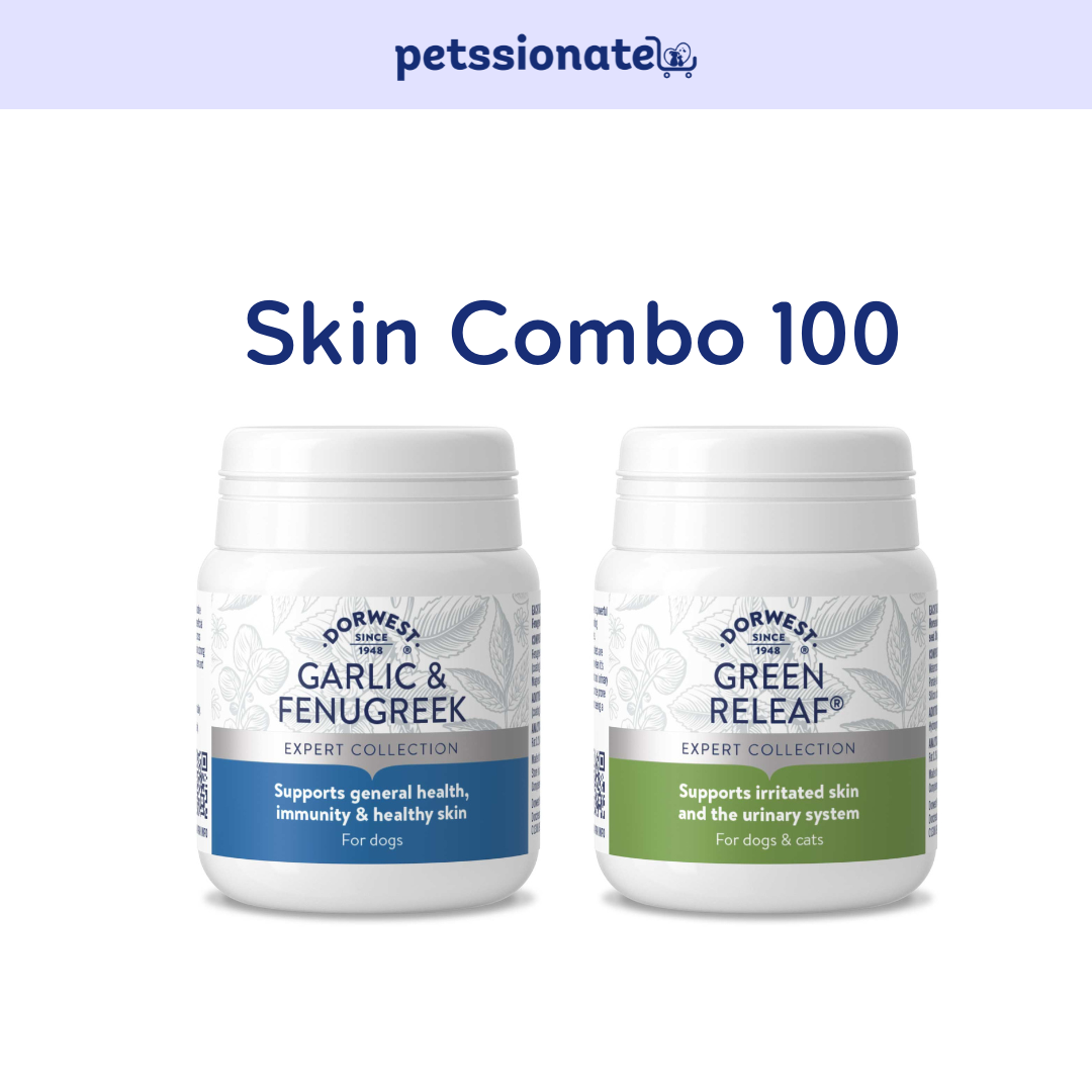 Dorwest Green Releaf Tablets For Dogs And Cats (For Itchy Skin, Joints & Urinary Care)