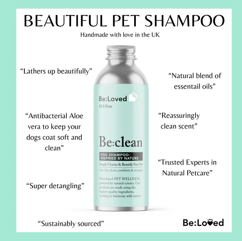 Be:clean Dog Shampoo - Deeply Cleanse & Beautify Your Pet