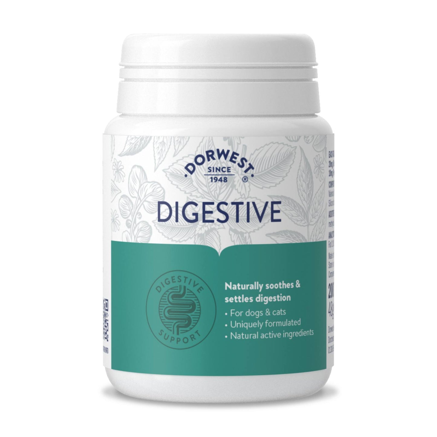 Dorwest Digestive Tablets For Dogs And Cats (Upset Stomach & Digestive Issues)