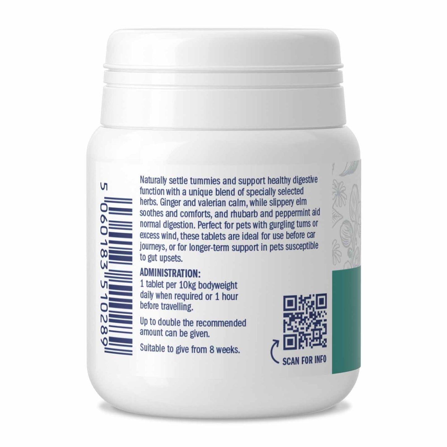 Dorwest Digestive Tablets For Dogs And Cats (Upset Stomach & Digestive Issues)