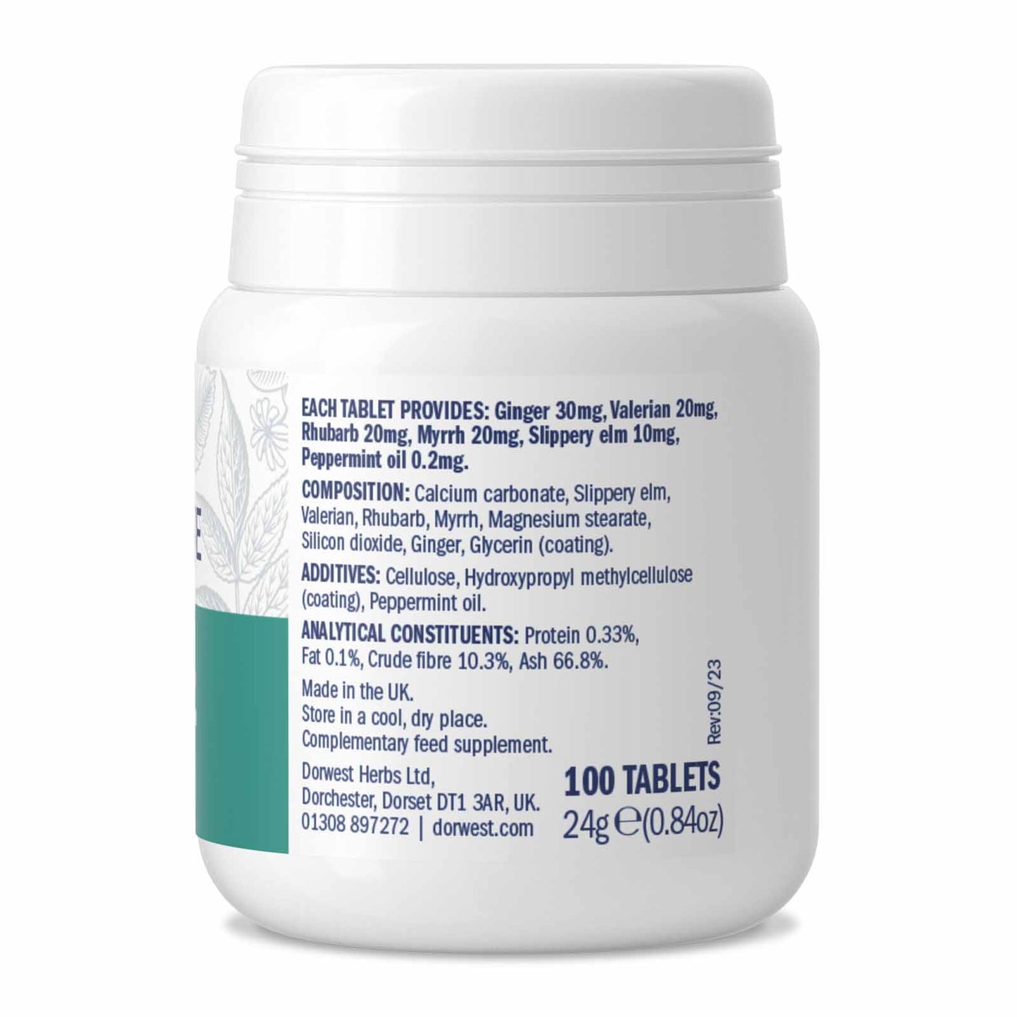 Dorwest Digestive Tablets For Dogs And Cats (Upset Stomach & Digestive Issues)