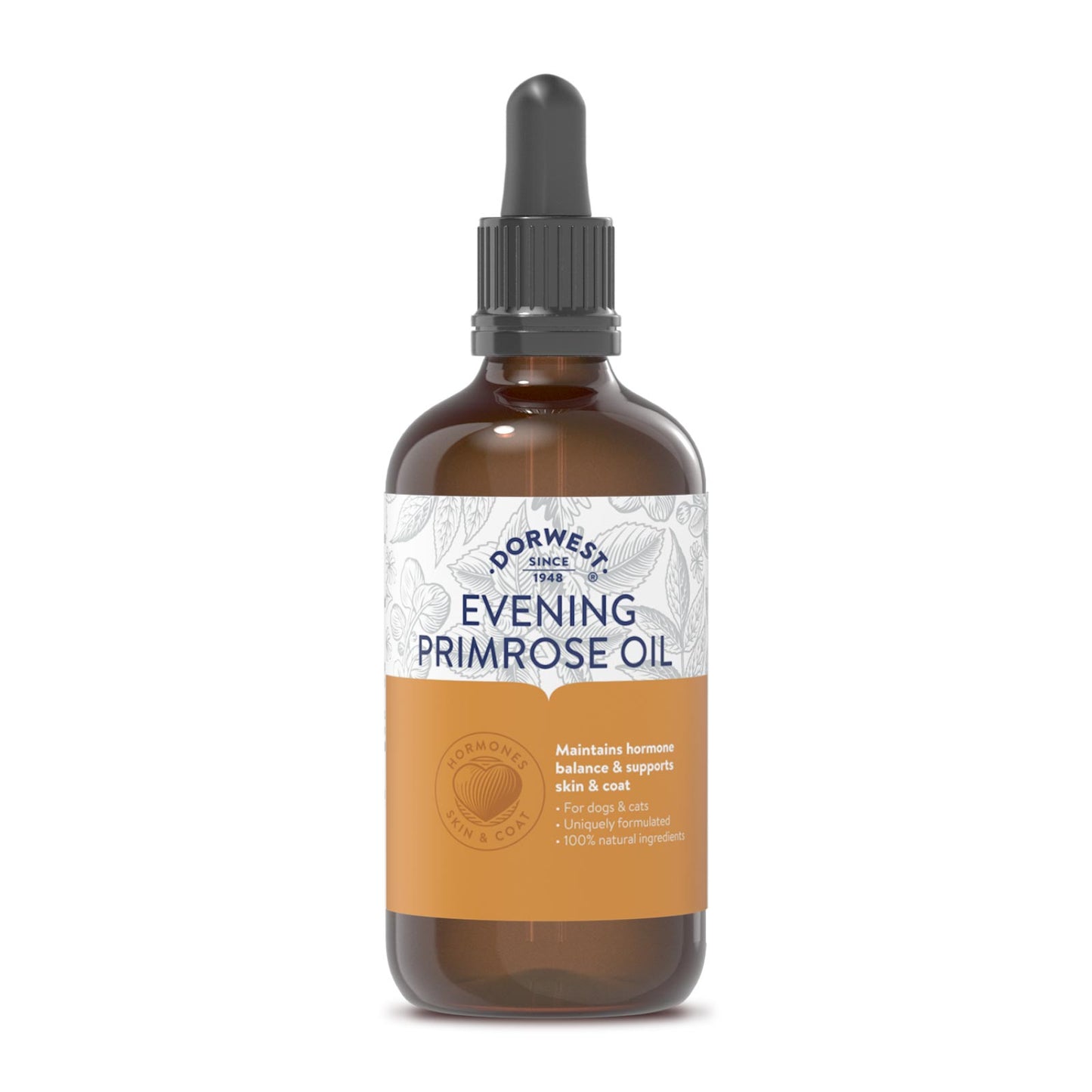 Dorwest Evening Primrose Oil Liquid For Dogs And Cats (Maintain Healthy Skin & Coat)