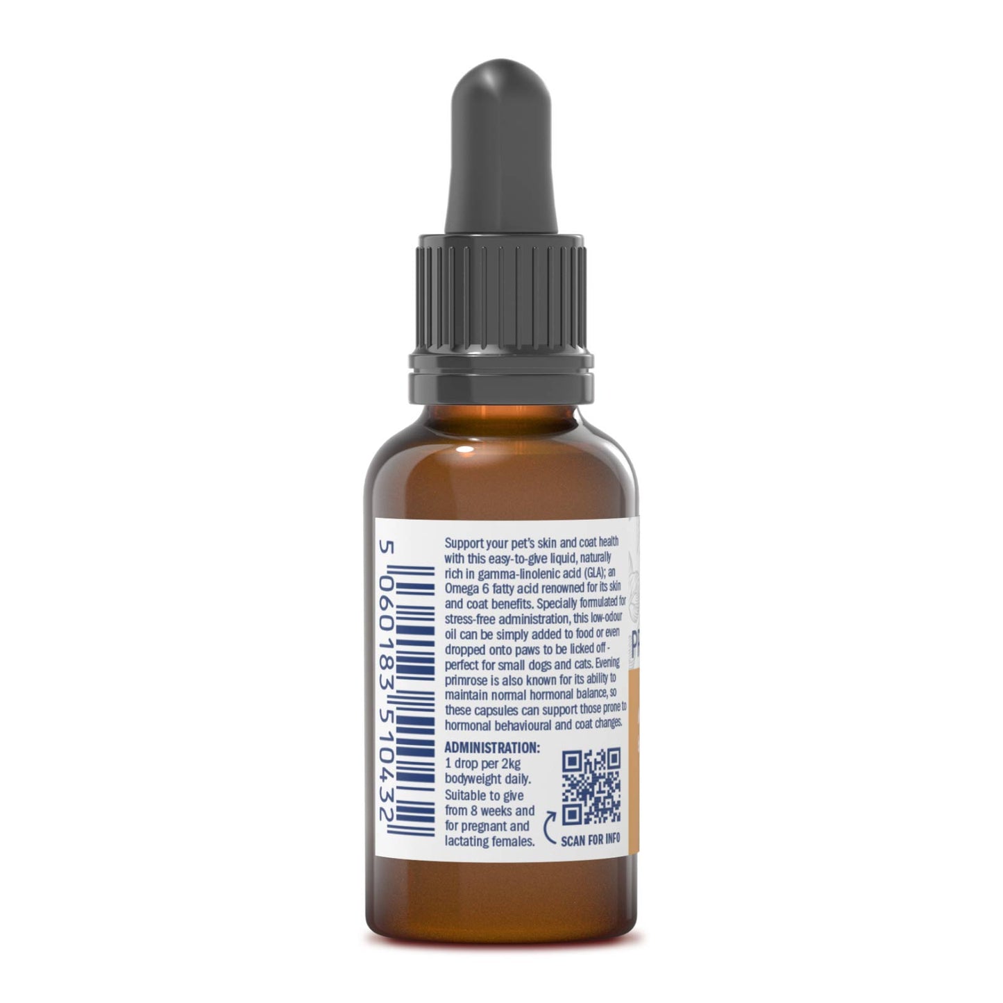 Dorwest Evening Primrose Oil Liquid For Dogs And Cats (Maintain Healthy Skin & Coat)