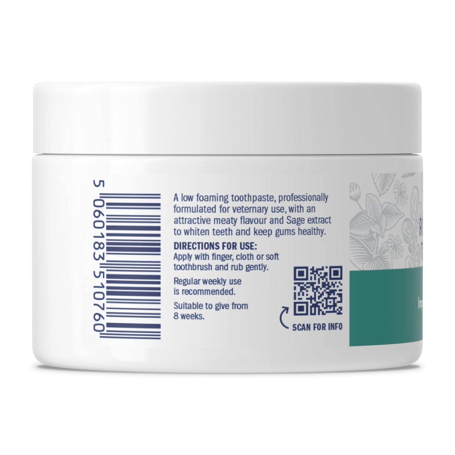 Dorwest Roast Dinner Toothpaste 200g For Dogs And Cats (Liver Flavour)