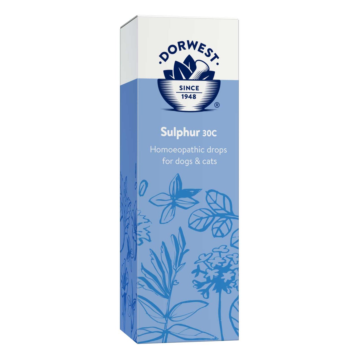 Dorwest Sulphur 30C 15ml Liquid For Dogs And Cats (For Itchy Skin)