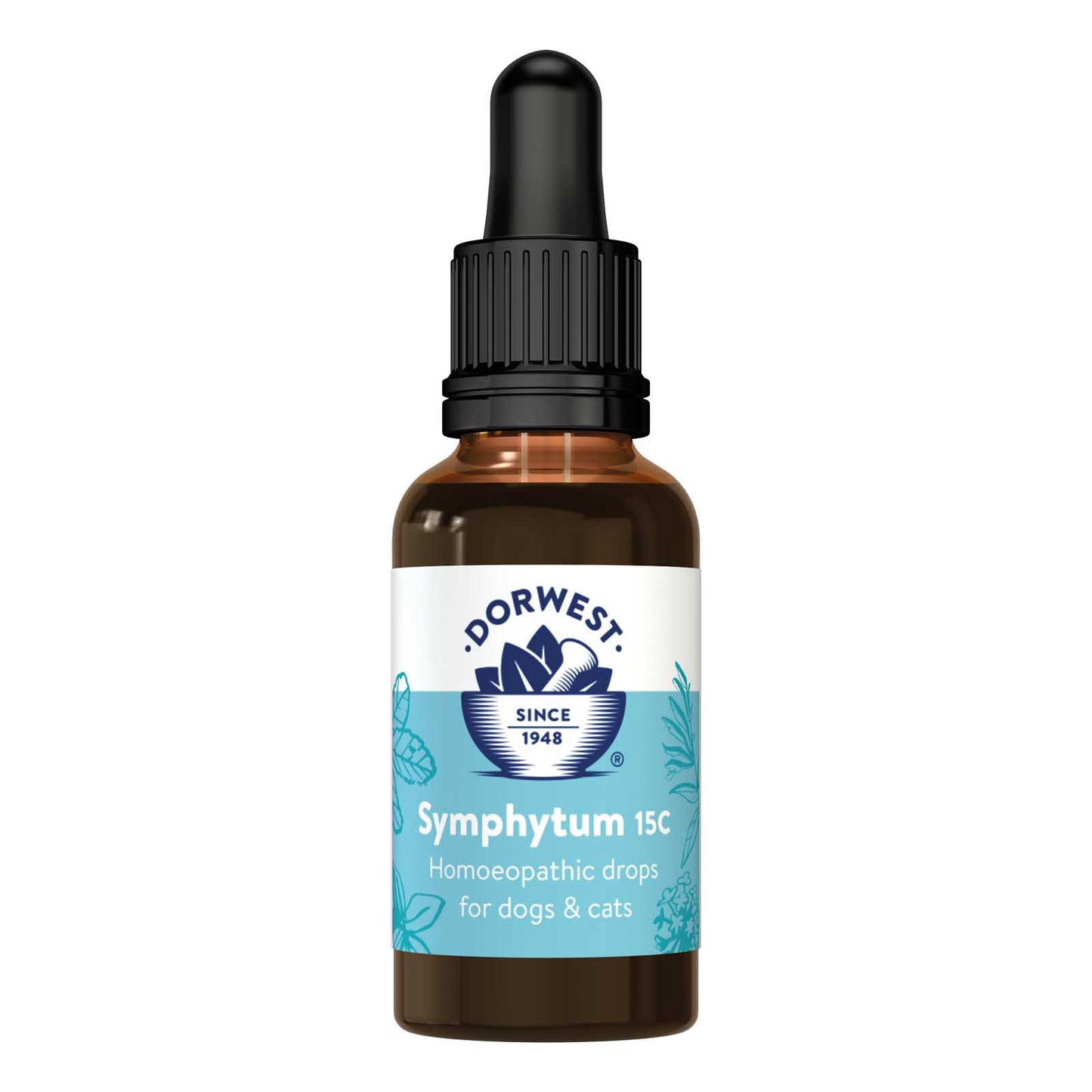Dorwest Symphytum 15C 15ml Liquid For Dogs And Cats (Healthy Ligaments & Tendons)