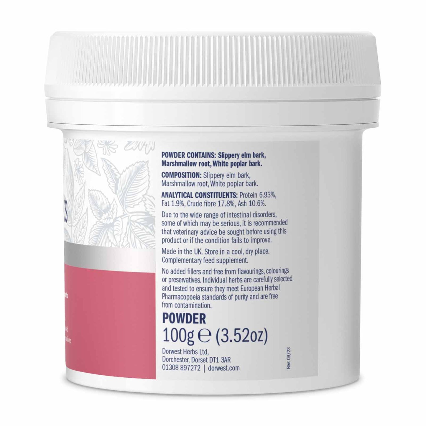 Dorwest Tree Barks Powder For Dogs And Cats (Diarrhoea & Intestinal Disorders)