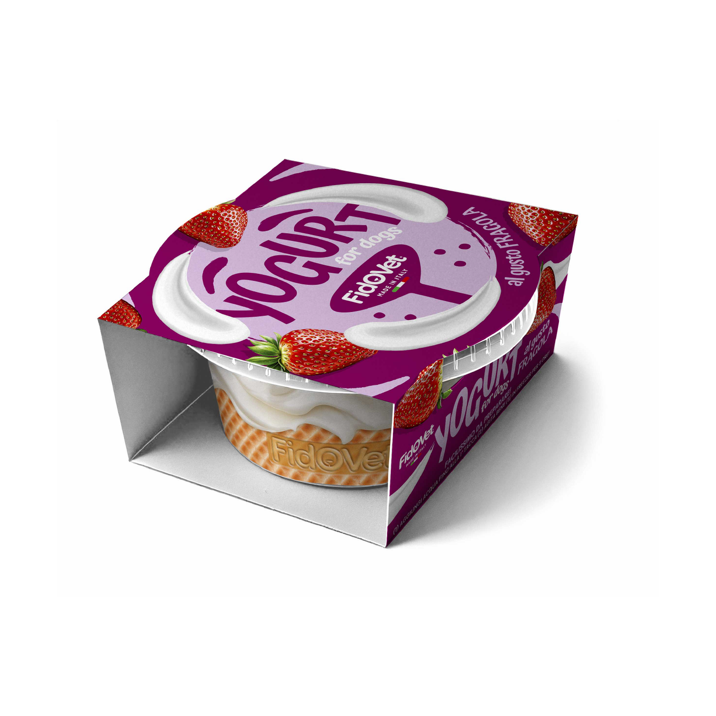 Fidovet Yogurt for Dogs 25g of powder mix to make 85g of yogurt