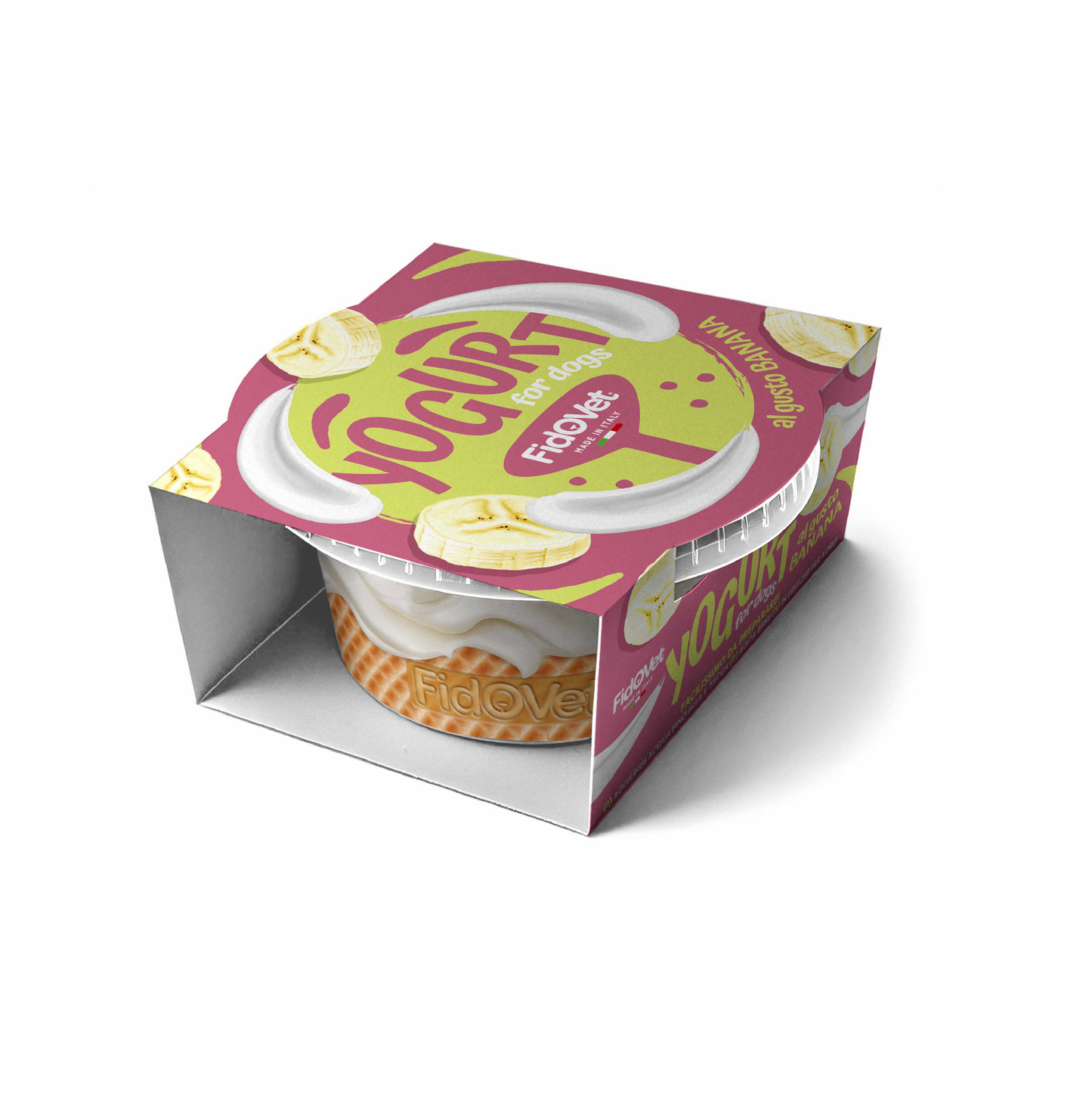 Fidovet Yogurt for Dogs 25g of powder mix to make 85g of yogurt