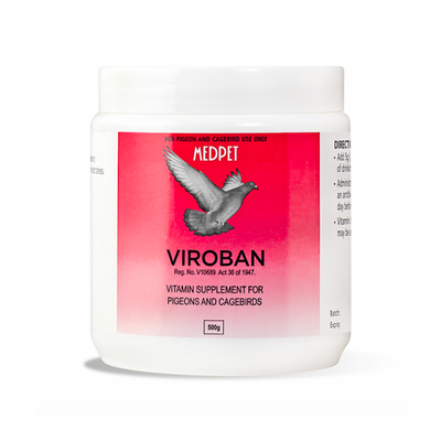Medpet Viroban Powder for Cagebirds & Pigeons (Megavitamin)