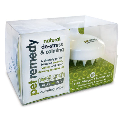 Pet Remedy Cat Luxury Grooming & Massage Kit