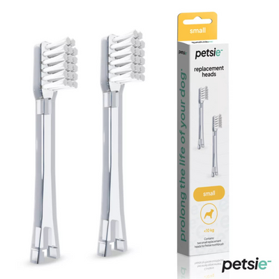 Petsie Toothbrush Replacement Head Pack of 2