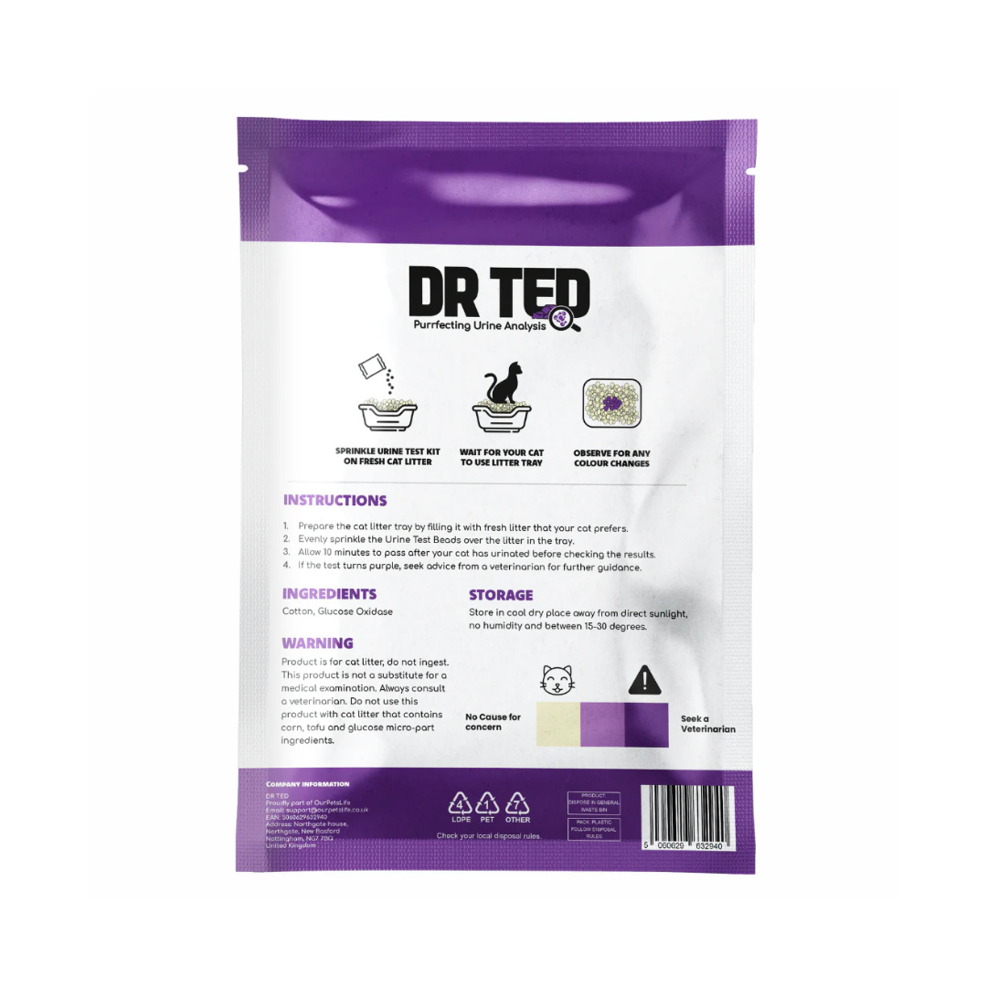 Dr Ted Cat Urine Test Kit Glucose Detector