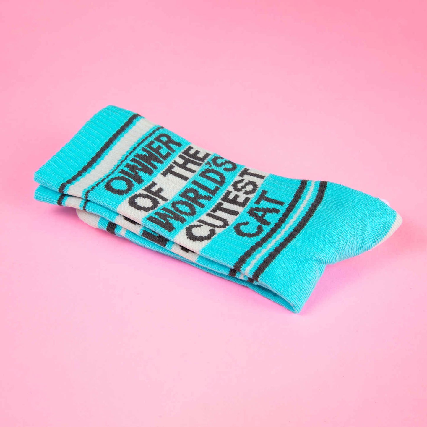 Gumball Poodle Owner Of The World's Cutest Cat Gym Crew Socks