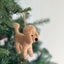 Felt Ornament - Poodle