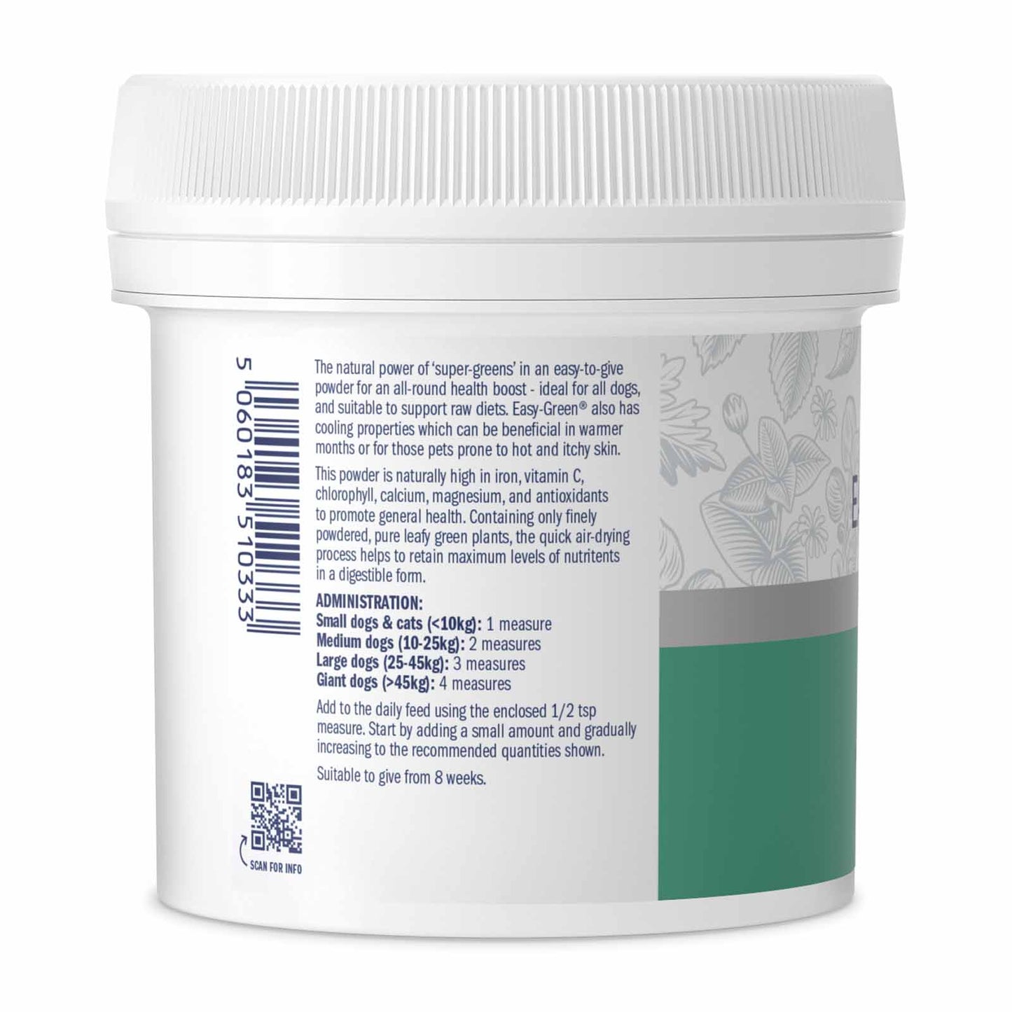 Dorwest Easy Green Powder For Dogs And Cats (All-Round Health Boost)