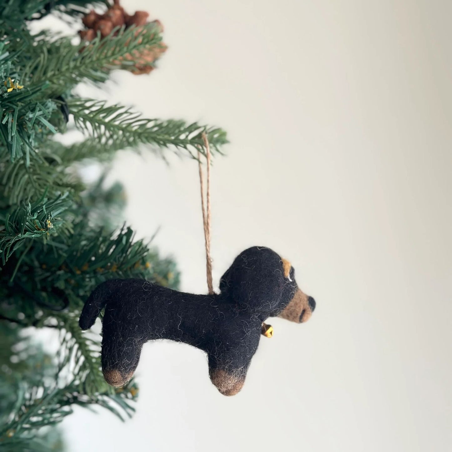 Felt Ornament - Dachshund Dogs