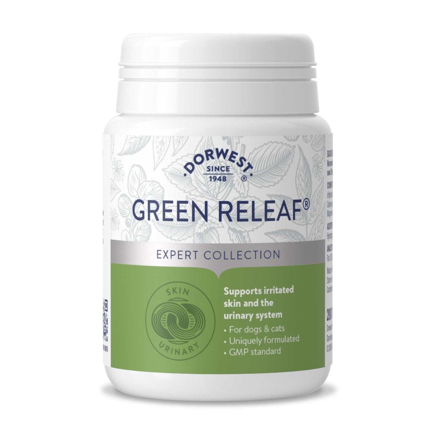 Dorwest Green Releaf Tablets For Dogs And Cats (For Itchy Skin, Joints & Urinary Care)