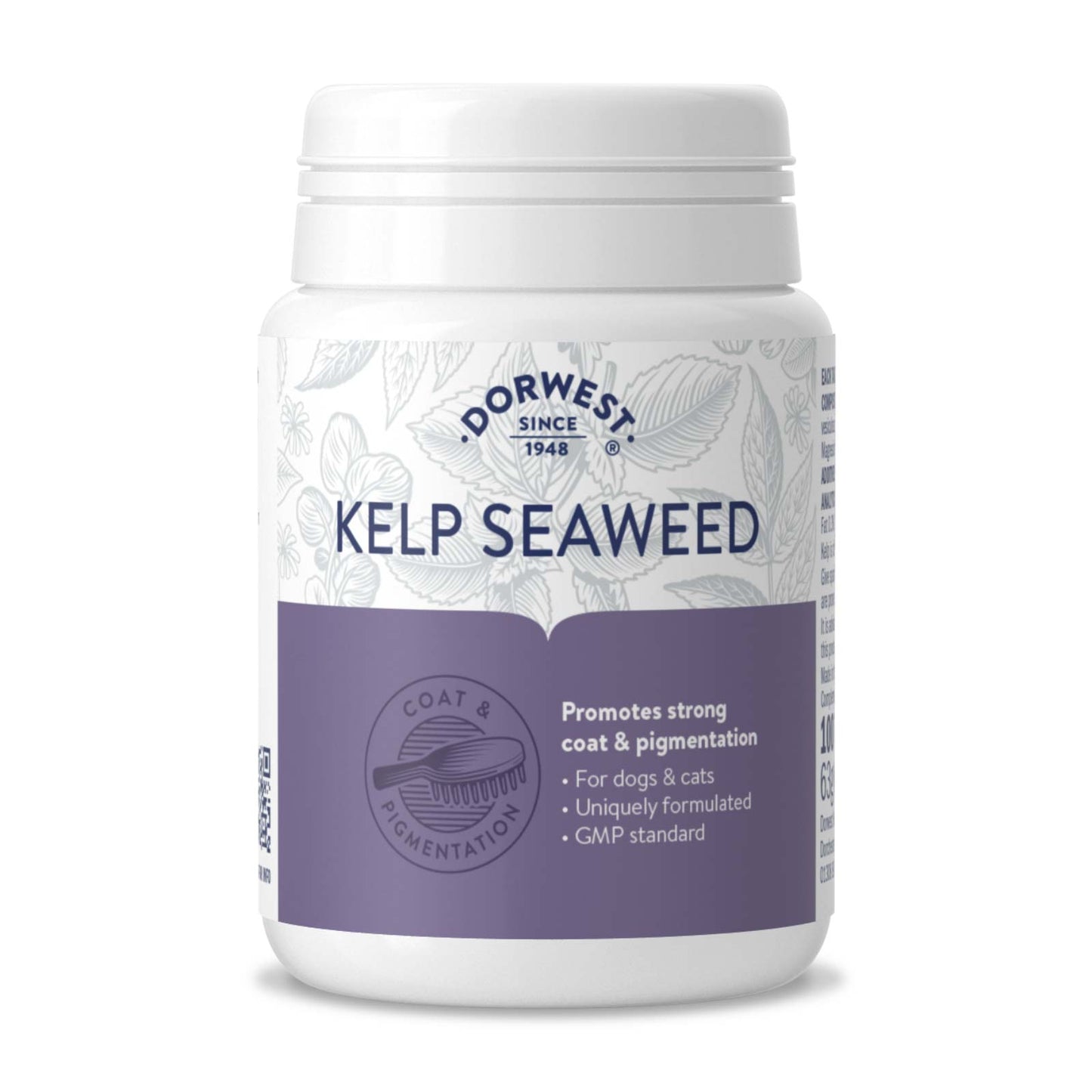 Dorwest Kelp Seaweed Tablets For Dogs And Cats (For Strong Coat & Skin Pigmentation)