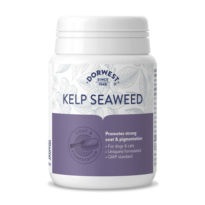 Dorwest Kelp Seaweed Tablets For Dogs And Cats (For Strong Coat & Skin Pigmentation)