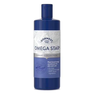 Dorwest Omega Star 500ml For Dogs (Omega 3 & 6 Oils For Healthy Skin & Coat)