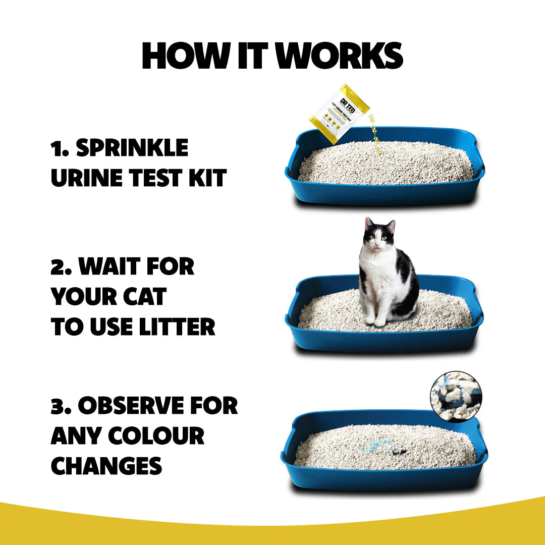 Dr Ted Cat Urine Test Kit pH Detector