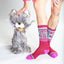 Gumball Poodle My Cat Says You're Dumb Gym Crew Socks