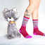 Gumball Poodle My Cat Says You're Dumb Gym Crew Socks