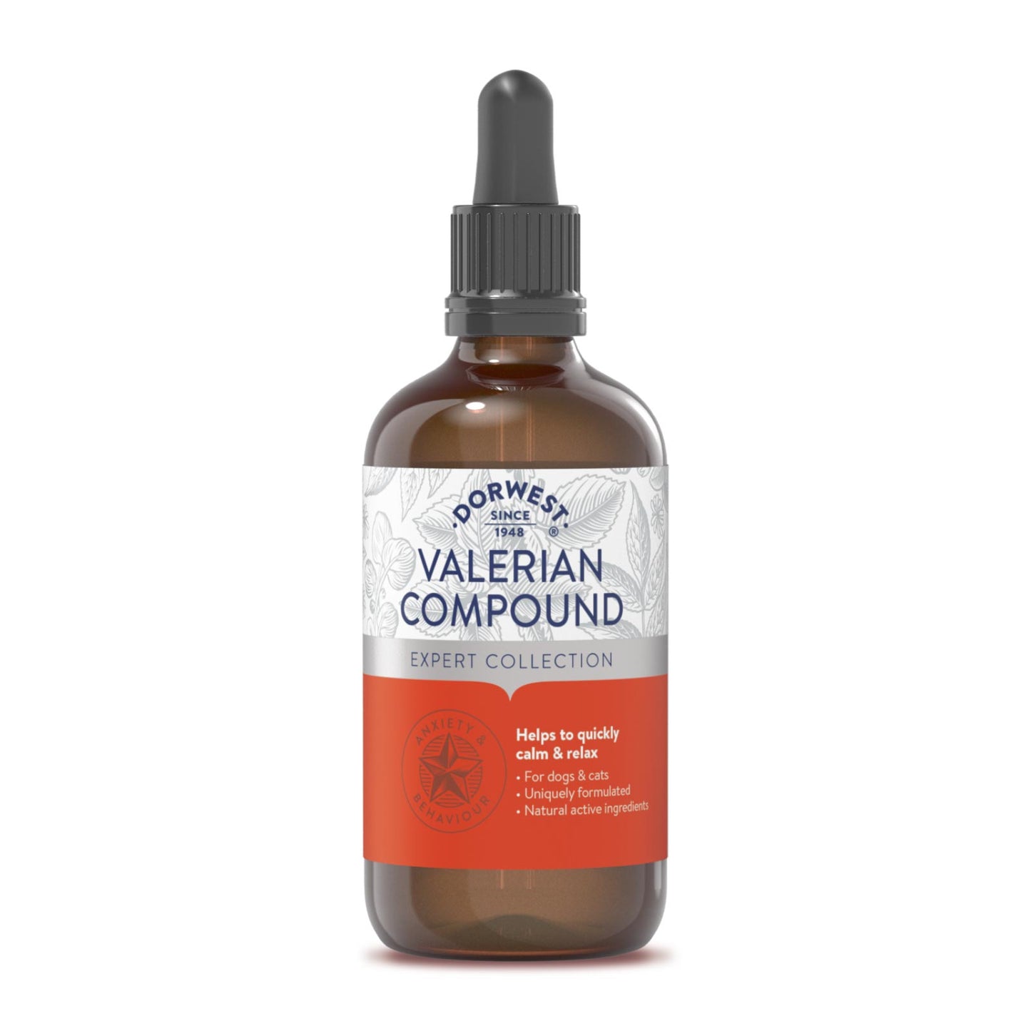 Dorwest Valerian Compound Liquid For Dogs And Cats (For Stress & Anxiety)