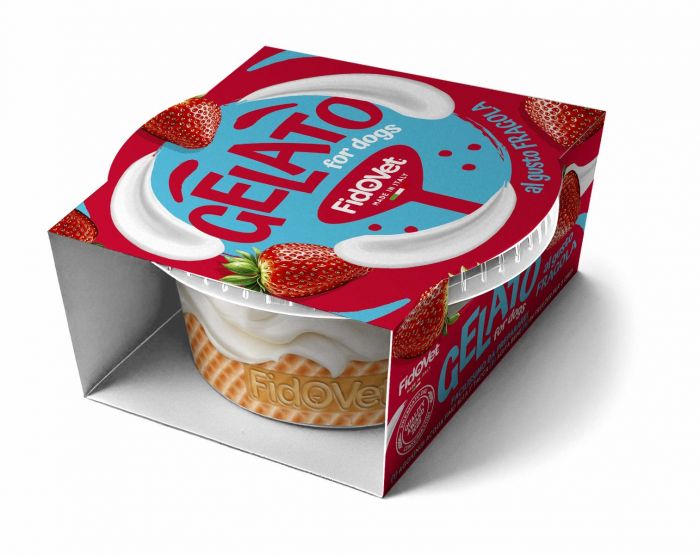 Fidovet Gelato Ice Cream For Dogs 40g of powder mix to make 110g of ice cream | 6 flavours