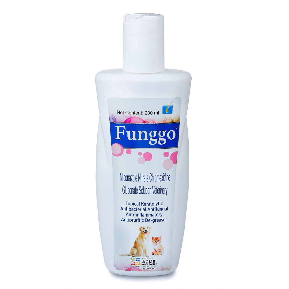 Funggo Shampoo For Dogs & Cats 200ml