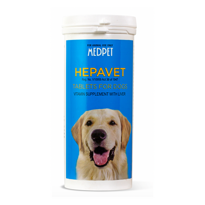 Medpet Hepavet 100 Tablets (Vitamin Supplement with Liver)