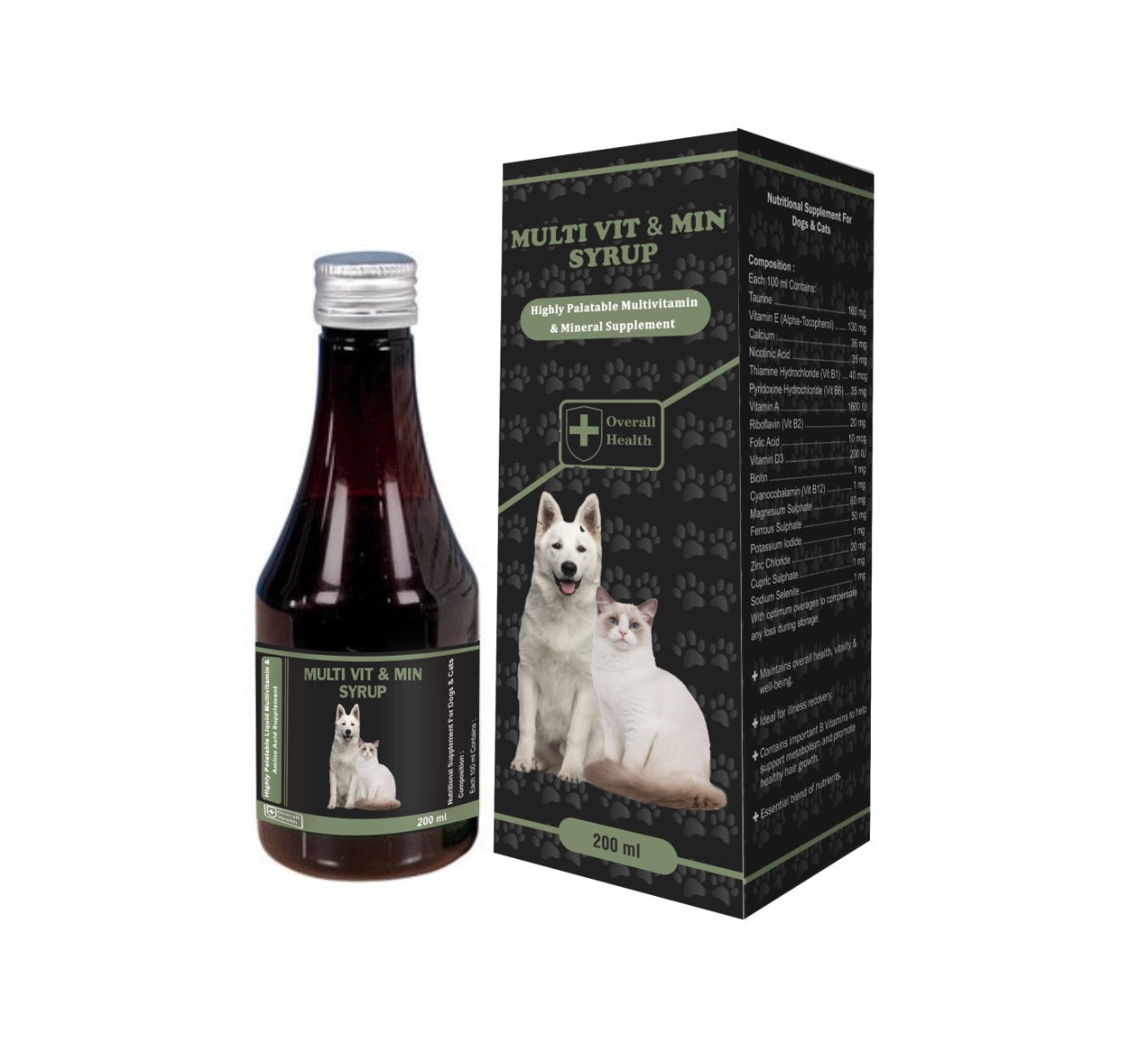Multivitamin & Minerals For Dogs & Cats