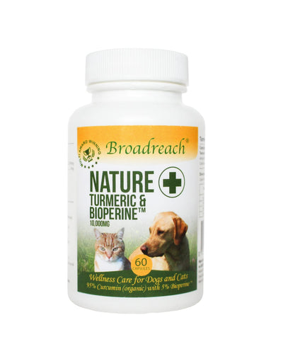 Broadreach Nature Organic Turmeric & Bioperine 60 capsules